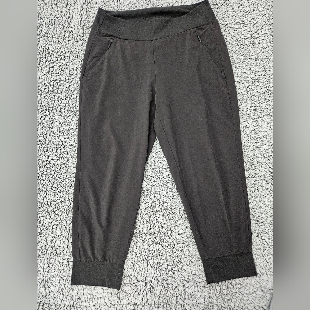Athleta olive green joggers size 10